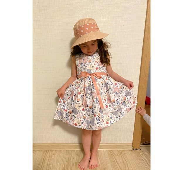 First Birthday Spring Easter Girl Outfit Clothes Dress Butterfly Encanto - Picture 2 of 7